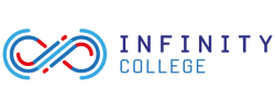 Logo Infinity College Liggend Scs 1 1